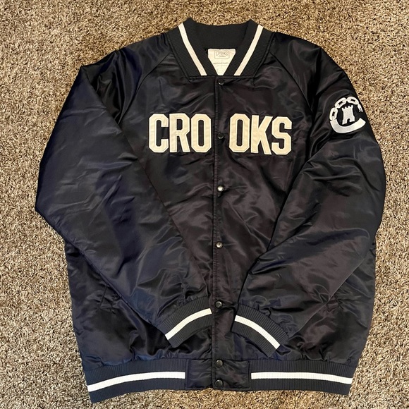 Lightly Worn Crooks Castles Bomber 